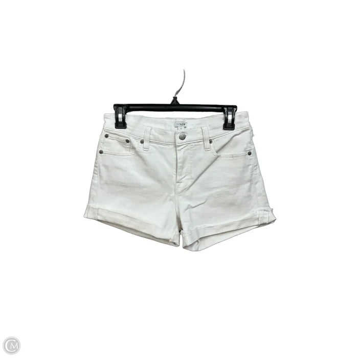 Shorts By J. Crew In White Denim, Size: 0