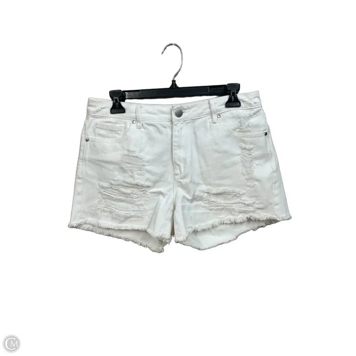 Shorts By Rachel Roy In White Denim, Size: 6