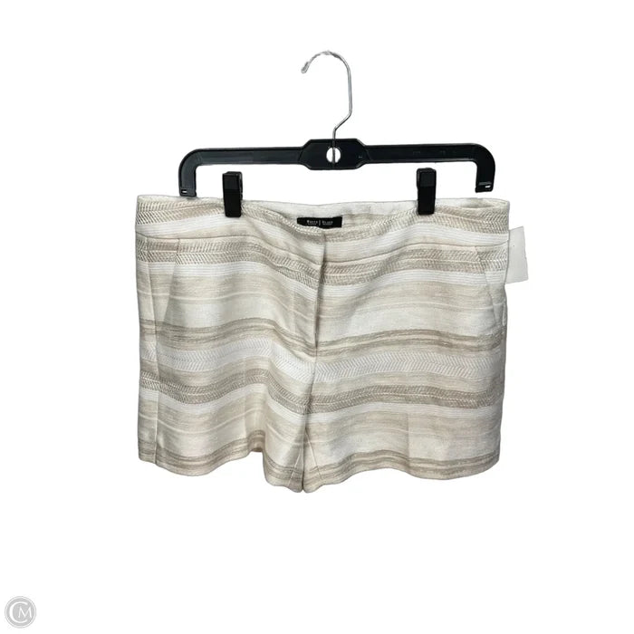 Shorts By White House Black Market In Striped Pattern, Size: 10