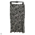 Skirt Maxi By Ann Taylor In Black & White, Size: 4