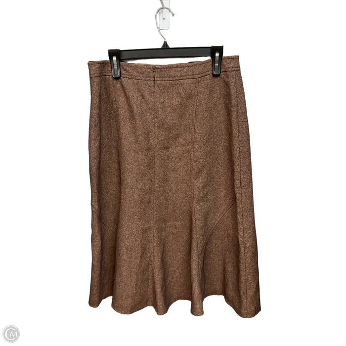 Skirt Maxi By Cato In Brown, Size: 10