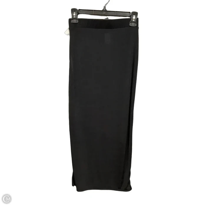 Skirt Maxi By Clothes Mentor In Black, Size: 4