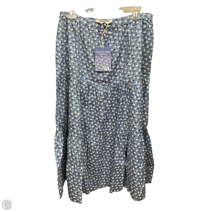 Skirt Maxi By Clothes Mentor In Blue, Size: 10