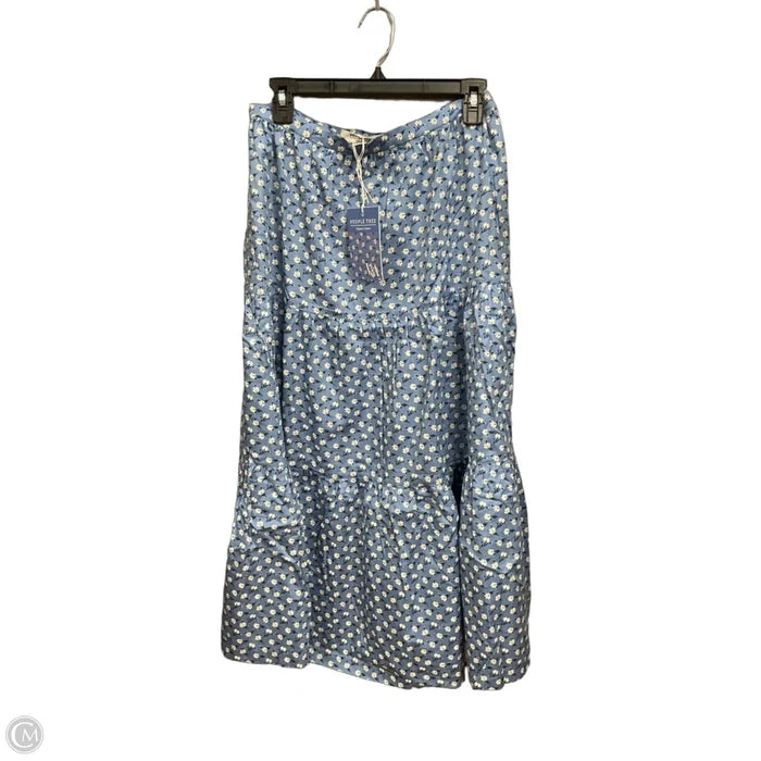 Skirt Maxi By Clothes Mentor In Blue, Size: 8