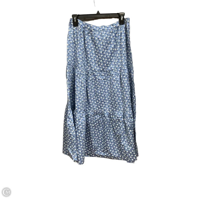 Skirt Maxi By Clothes Mentor In Blue, Size: 8
