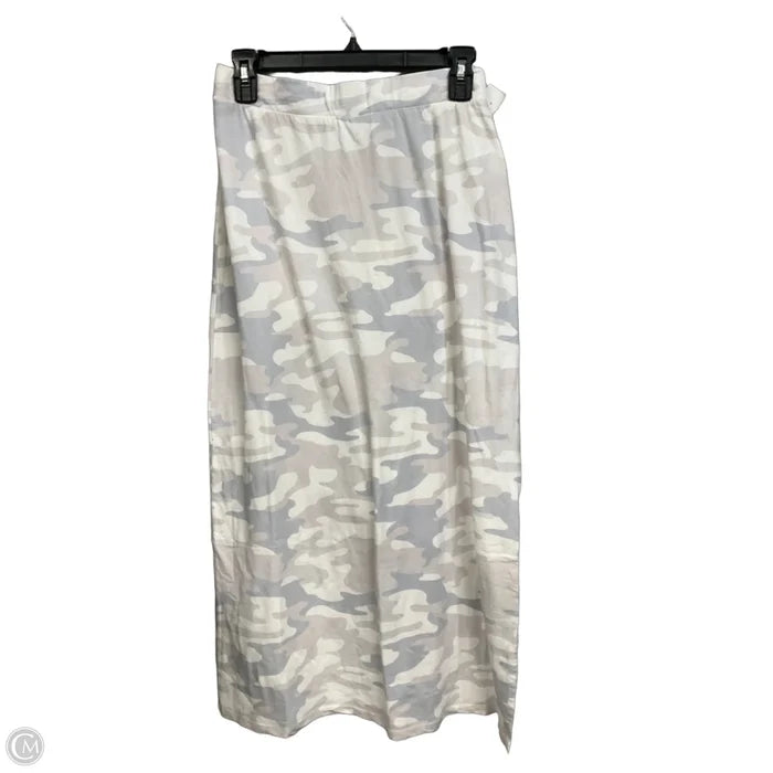 Skirt Maxi By Z Supply In Camouflage Print, Size: 8