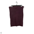 Skirt Midi By Express In Maroon, Size: L