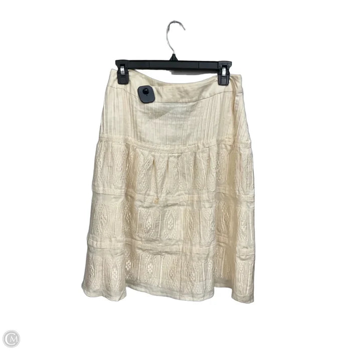 Skirt Midi By Inc In White, Size: 2