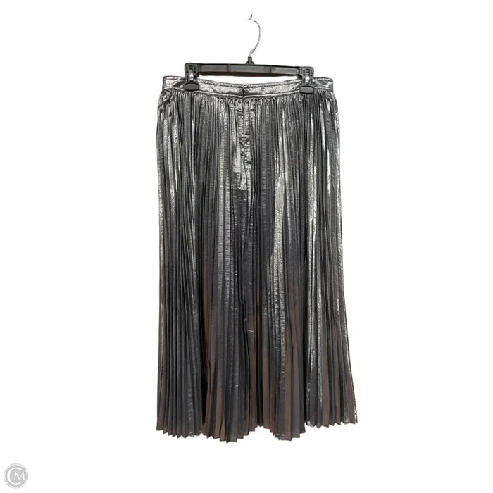 Skirt Midi By J. Crew In Silver, Size: 10