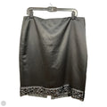 Skirt Midi By White House Black Market In Black, Size: 14