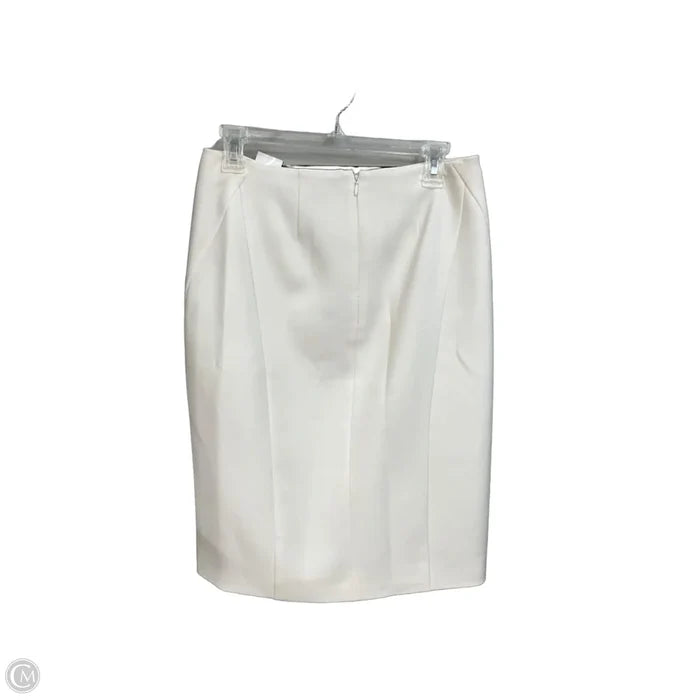 Skirt Midi By White House Black Market In White, Size: 8