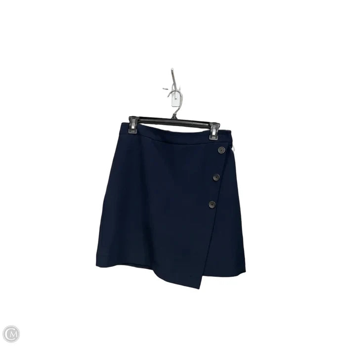 Skirt Mini & Short By Banana Republic In Navy, Size: 4
