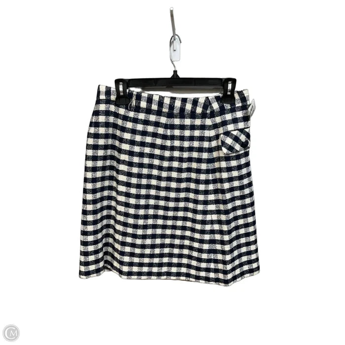 Skirt Mini & Short By Brooks Brothers In Checkered Pattern, Size: 4
