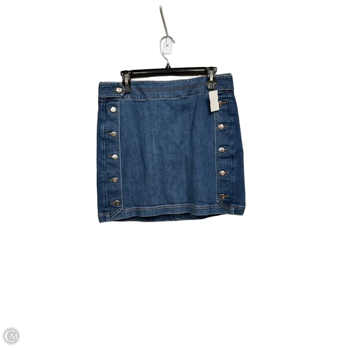 Skirt Mini & Short By Inc In Blue Denim, Size: 10