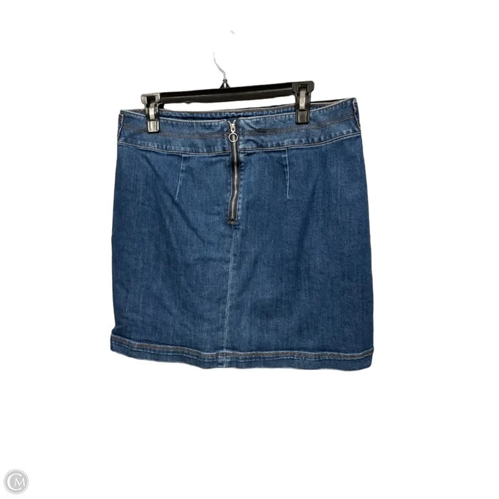 Skirt Mini & Short By Inc In Blue Denim, Size: 10