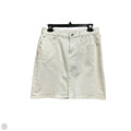 Skirt Mini & Short By J. Crew In Cream Denim, Size: 4