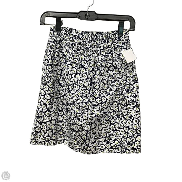 Skirt Mini & Short By J. Crew In Floral Print, Size: 0