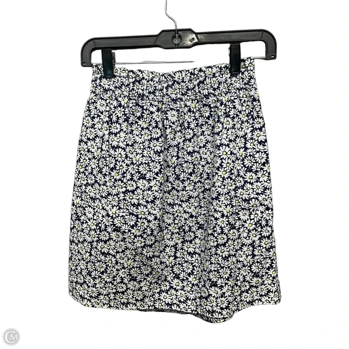 Skirt Mini & Short By J. Crew In Floral Print, Size: 0