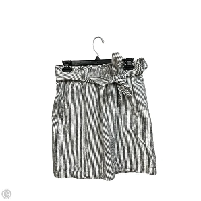 Skirt Mini & Short By J. Crew In Striped Pattern, Size: 4