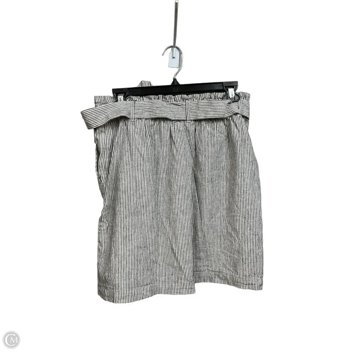 Skirt Mini & Short By J. Crew In Striped Pattern, Size: 4