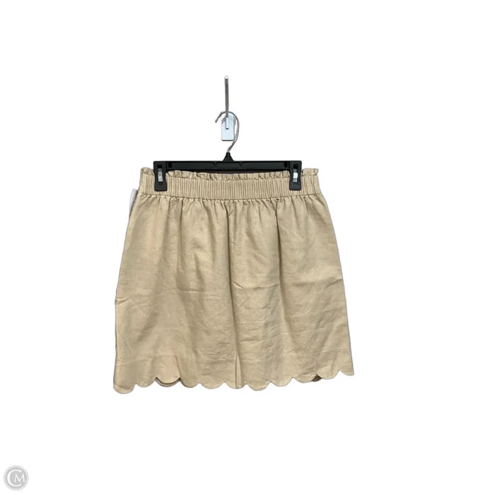 Skirt Mini & Short By J. Crew In Tan, Size: 6