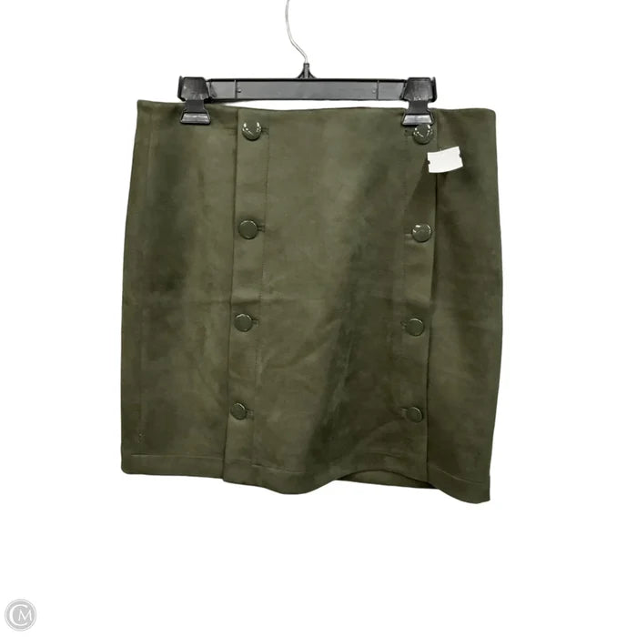 Skirt Mini & Short By Loft In Green, Size: 10