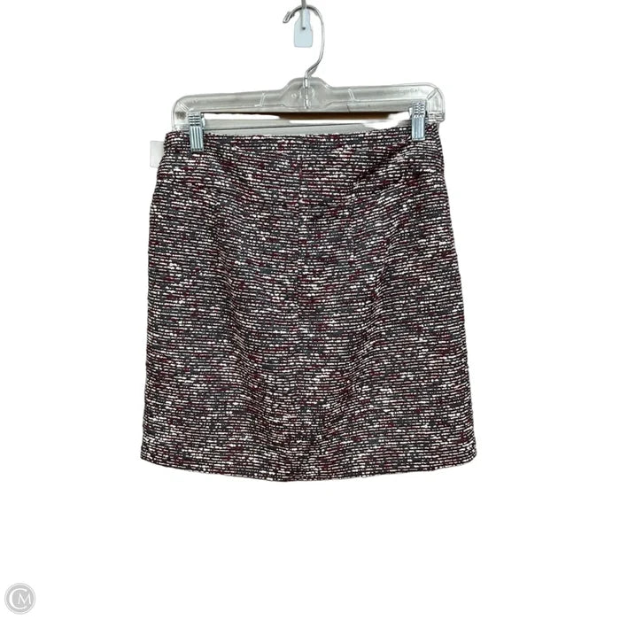 Skirt Mini & Short By Loft In Multi-colored, Size: 2