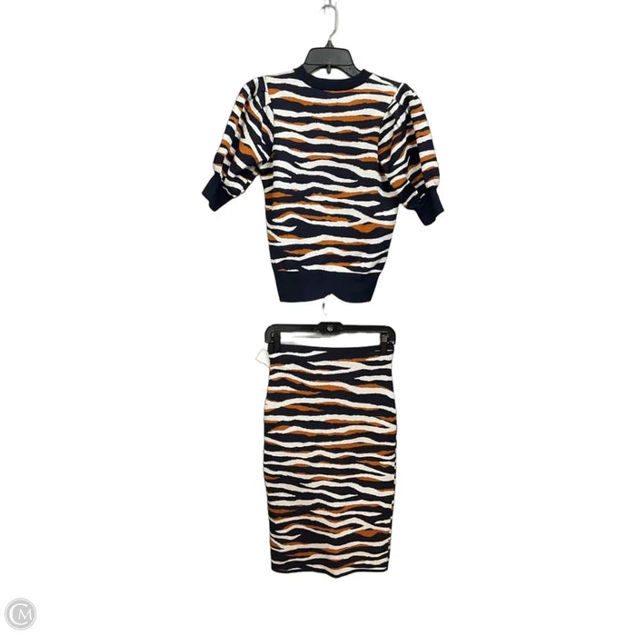 Skirt Set 2pc By Ann Taylor In Multi-colored, Size: Xs