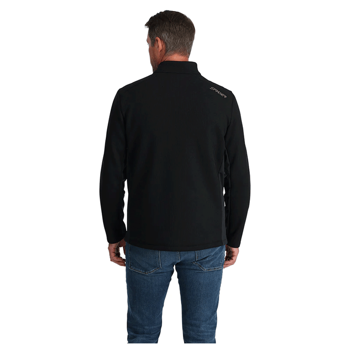 Spyder Men's Bandit 1/2 Zip Sweater 2026 Black - Comor - Go Play Outside