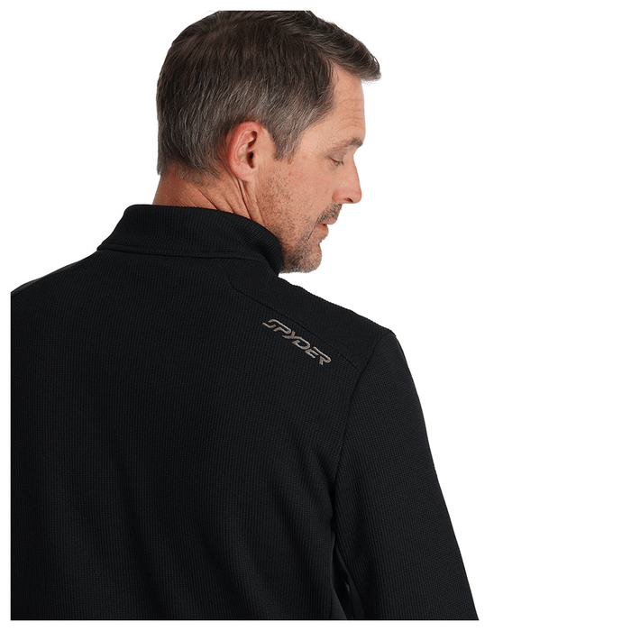 Spyder Men's Bandit 1/2 Zip Sweater 2026 Black - Comor - Go Play Outside