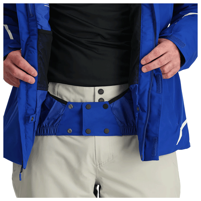 Spyder Men's Copper Jacket 2024 Electric Blue