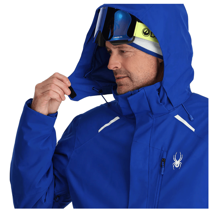 Spyder Men's Copper Jacket 2024 Electric Blue