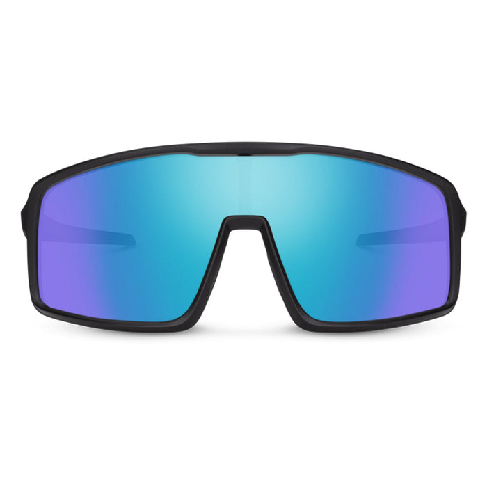 Suncloud Upshot Sunglasses Matte Black/Polarized Blue Mirror - Comor - Go Play Outside