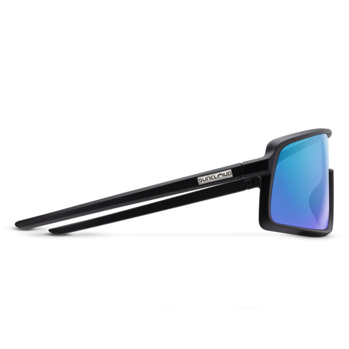 Suncloud Upshot Sunglasses Matte Black/Polarized Blue Mirror - Comor - Go Play Outside