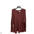 Sweater By Ana In Maroon, Size: Xl