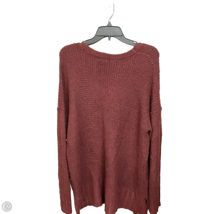 Sweater By Ana In Maroon, Size: Xl