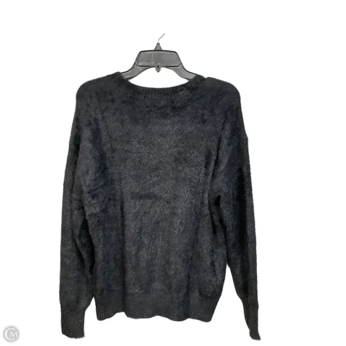 Sweater By Chenault In Black & White, Size: Xl