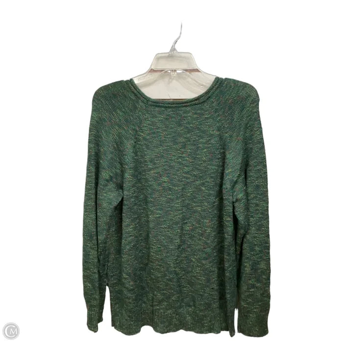 Sweater By Christopher And Banks In Green, Size: Xl