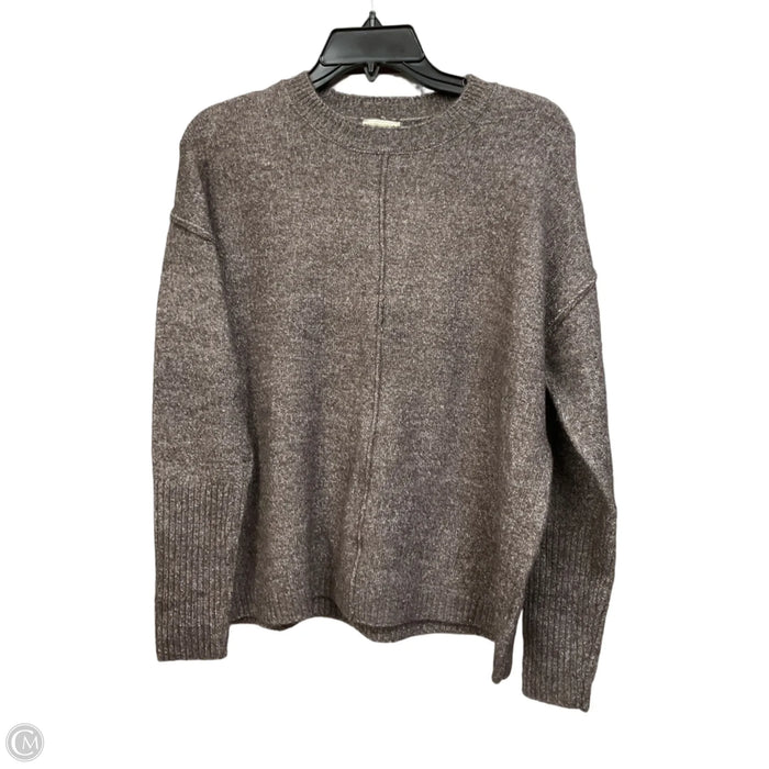 Sweater By Clothes Mentor In Brown, Size: S