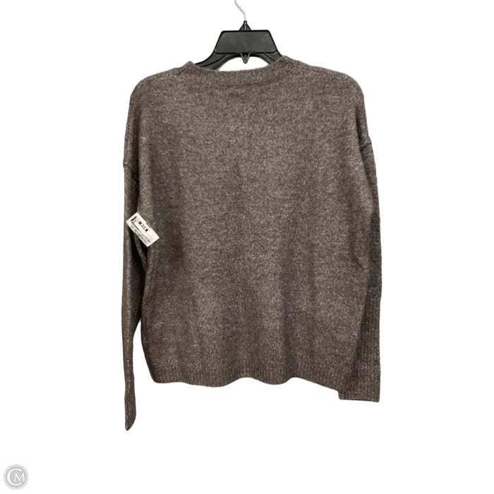Sweater By Clothes Mentor In Brown, Size: S