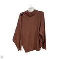 Sweater By Clothes Mentor In Brown, Size: Xl