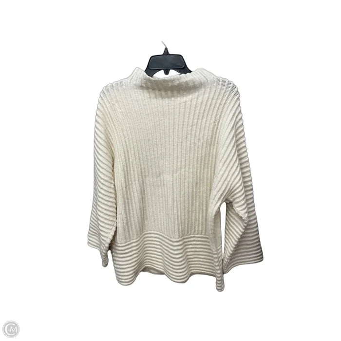 Sweater By Dkny In Cream, Size: Xl