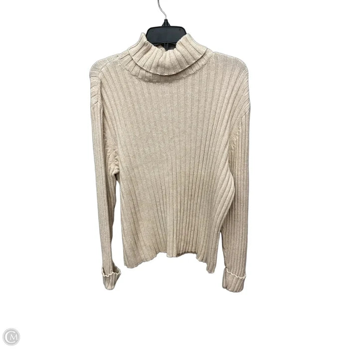 Sweater By Dockers In Tan, Size: L