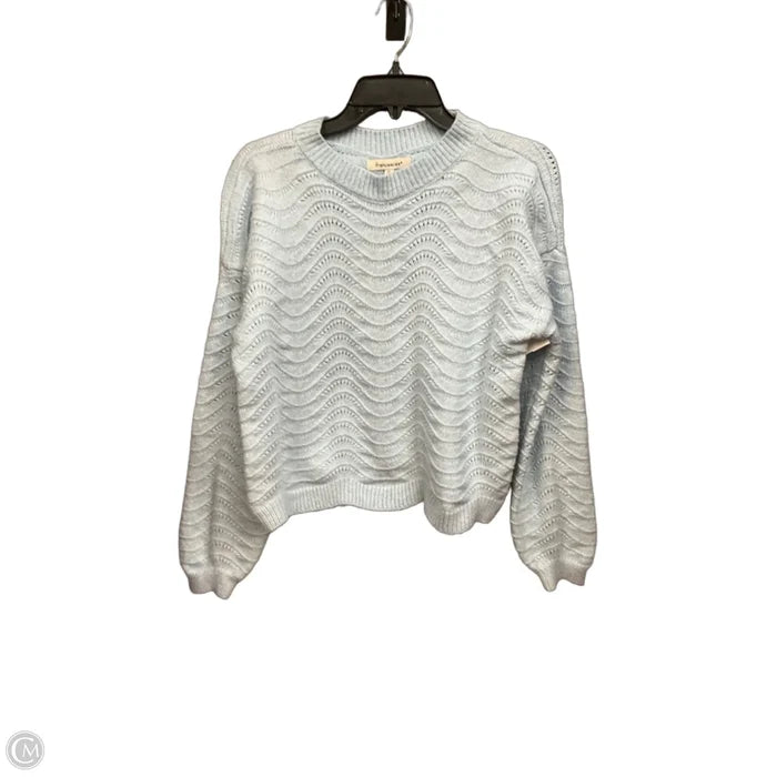 Sweater By Francesca’s In Blue, Size: S