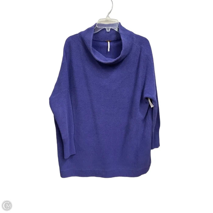 Sweater By Free People In Purple, Size: Xl
