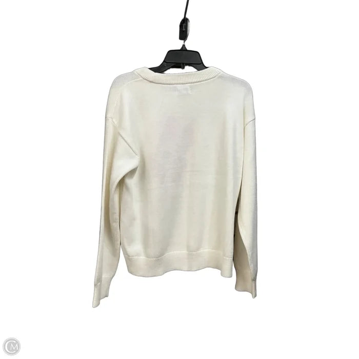Sweater By J. Crew In Cream, Size: L