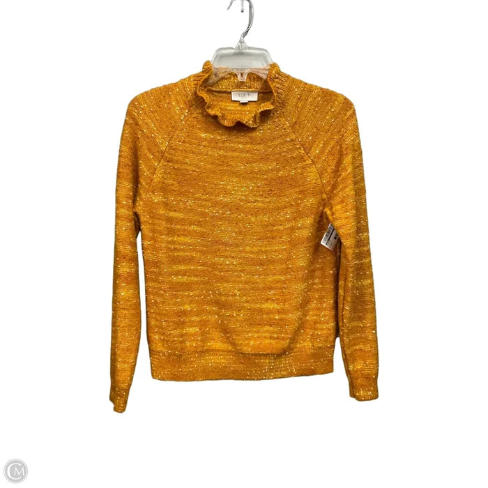 Sweater By Loft In Yellow, Size: M