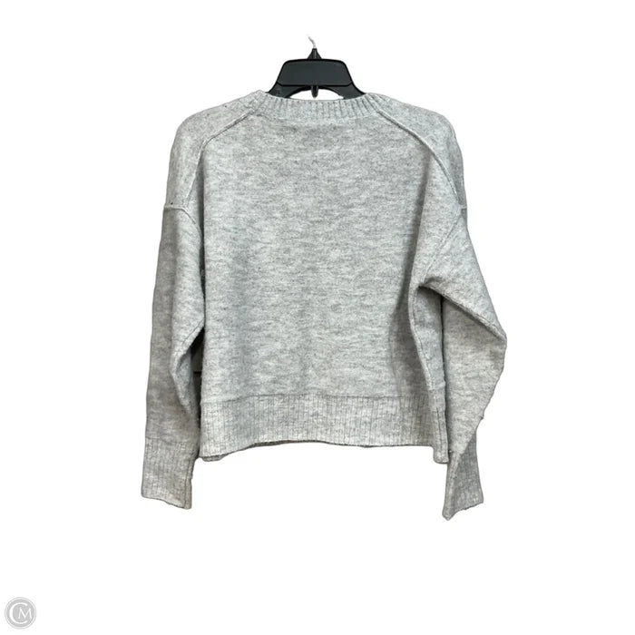 Sweater By Lucky Brand In Grey, Size: M