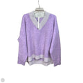 Sweater By Lululemon In Purple, Size: Xl