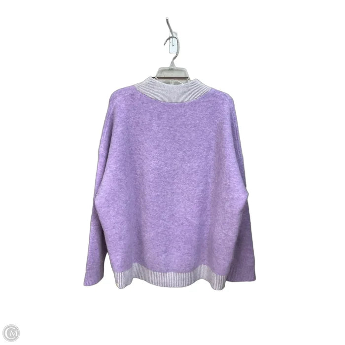 Sweater By Lululemon In Purple, Size: Xl
